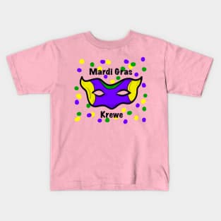 Mardi Gras Krewe Kids T-Shirt